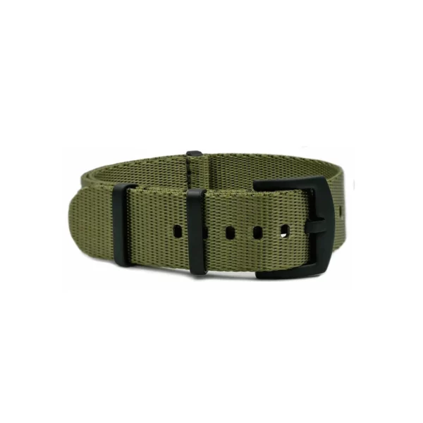WB Original Strapazierfähiges Nylon-Uhrenarmband - Olivgrün – Bild 2