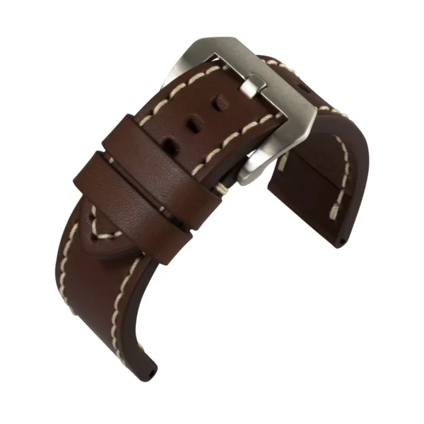 Barington Aeronautica Uhrenarmband (8050) - Dunkelbraun