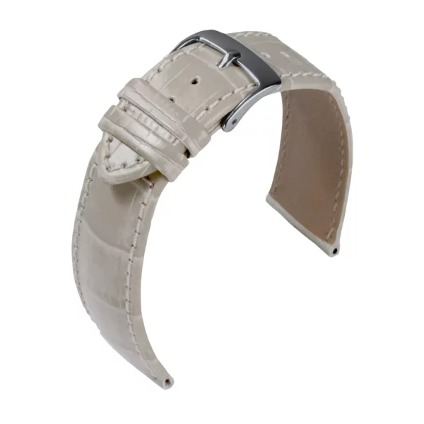 Barington Kroko-Print Uhrenarmband (890) - Beige