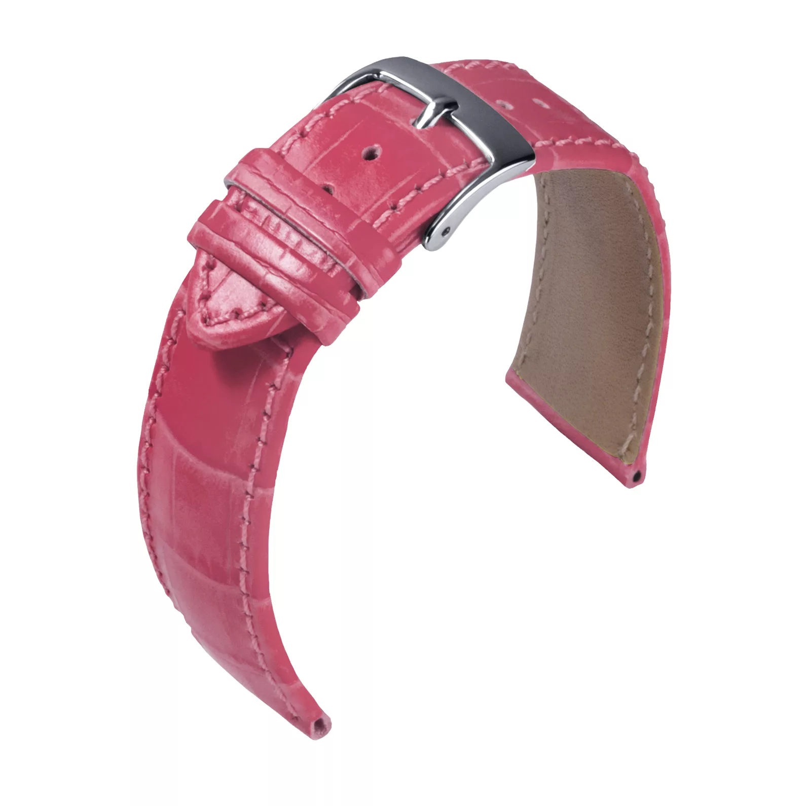 Barington Kroko-Print Uhrenarmband (890) - 18 Farben - 13 Stegbreiten - Picture 11 of 18