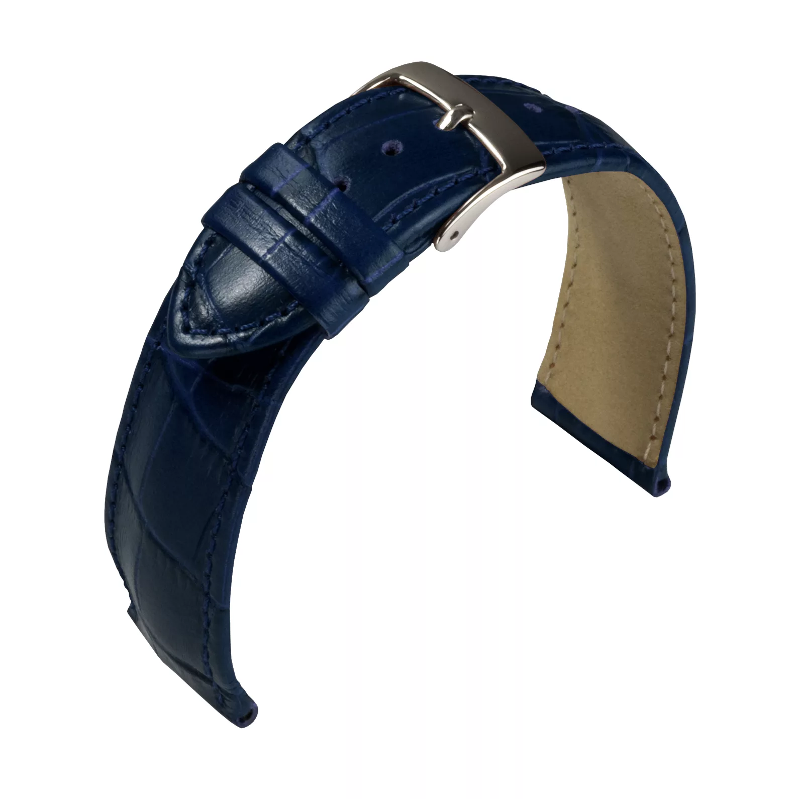 Barington Kroko-Print Uhrenarmband (890) - 18 Farben - 13 Stegbreiten - Picture 14 of 18