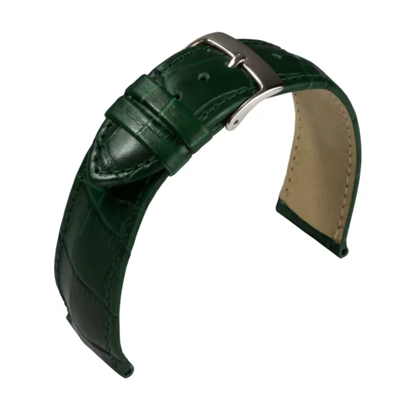 Barington Kroko-Print Uhrenarmband (890) - Grün