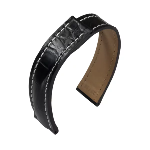 Barington Louisiana Uhrenarmband für Faltschließen (244) - Schwarz