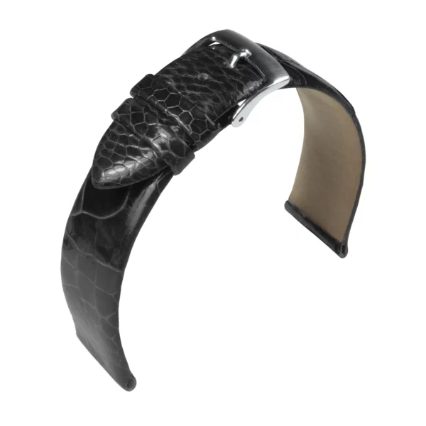 Barington Straußenbein Uhrenarmband (694) - Schwarz