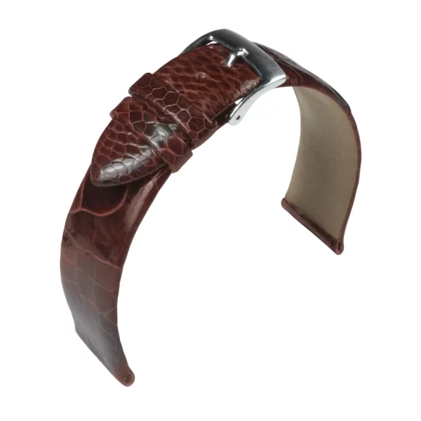 Barington Straußenbein Uhrenarmband (694) - Goldbraun