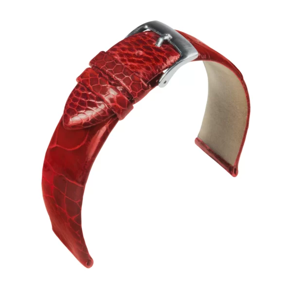 Barington Straußenbein Uhrenarmband (694) - Rot