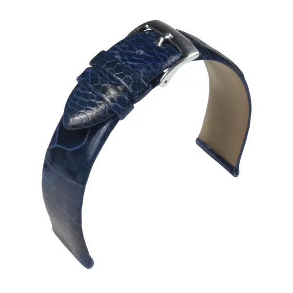 Barington Straußenbein Uhrenarmband (694) - Blau