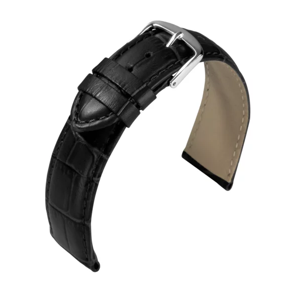 Eulit Guinea Uhrenarmband (8007) - Schwarz