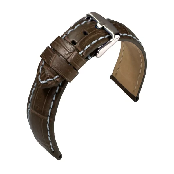 Eulit Guinea Chrono Uhrenarmband (6013) - Dunkelbraun