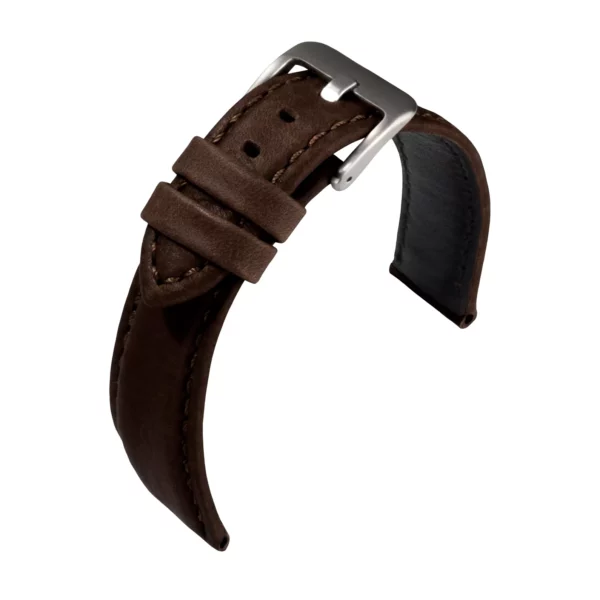 Eulit Montreal Uhrenarmband (6011) - Dunkelbraun