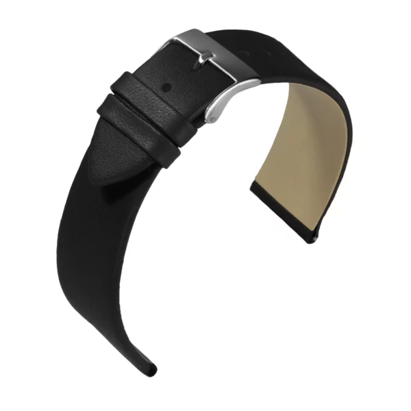 Eulit Nappa Uhrenarmband (341) - Schwarz