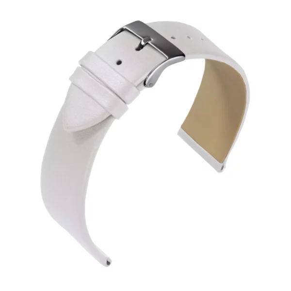 Eulit Nappa Uhrenarmband (341) - Weiß