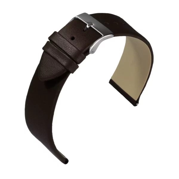 Eulit Nappa Uhrenarmband (341) - Dunkelbraun