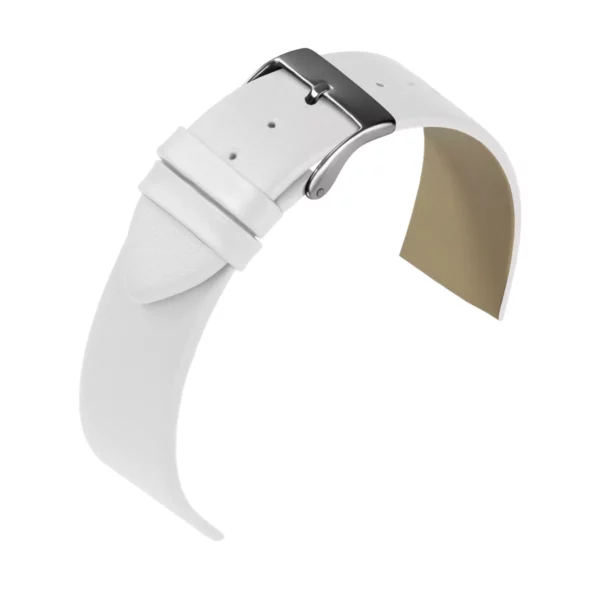 Eulit Nappa Design Uhrenarmband (280) - Weiß