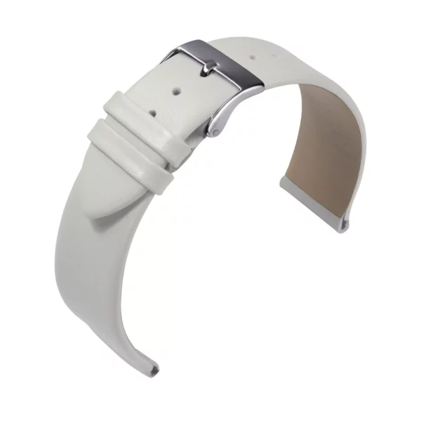 Eulit Nappa Fashion Uhrenarmband (340) - Cremeweiß