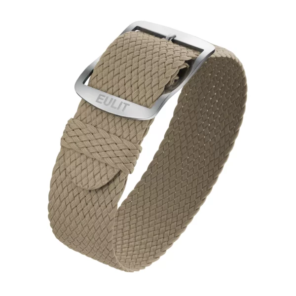 Eulit Baltic Perlon-Uhrenarmband (302) - Beige