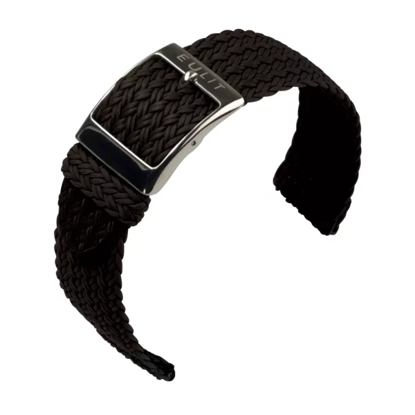 Eulit Palma Pacific Perlon-Uhrenarmband 2-teilig (314) - Dunkelbraun