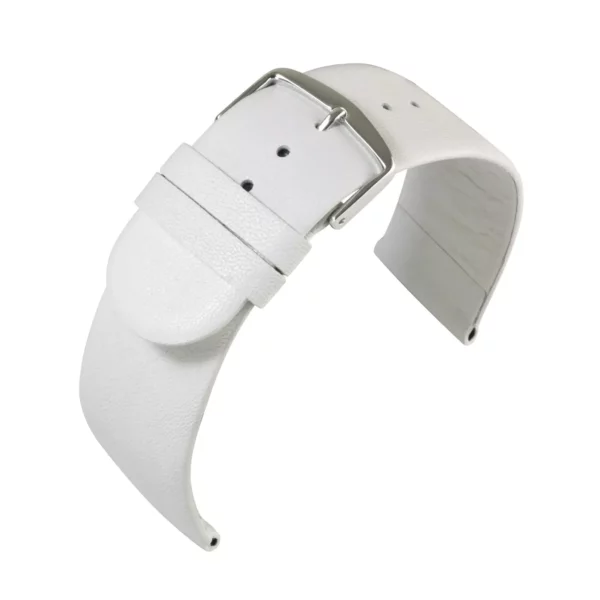 Eulit Schafnappa Uhrenarmband (604) - Weiß