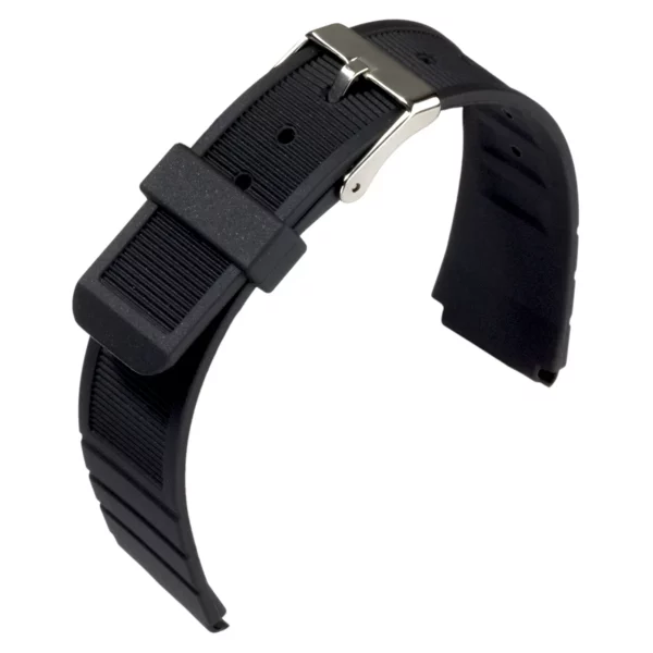 Eulit Silicon Uhrenarmband (138) - Schwarz