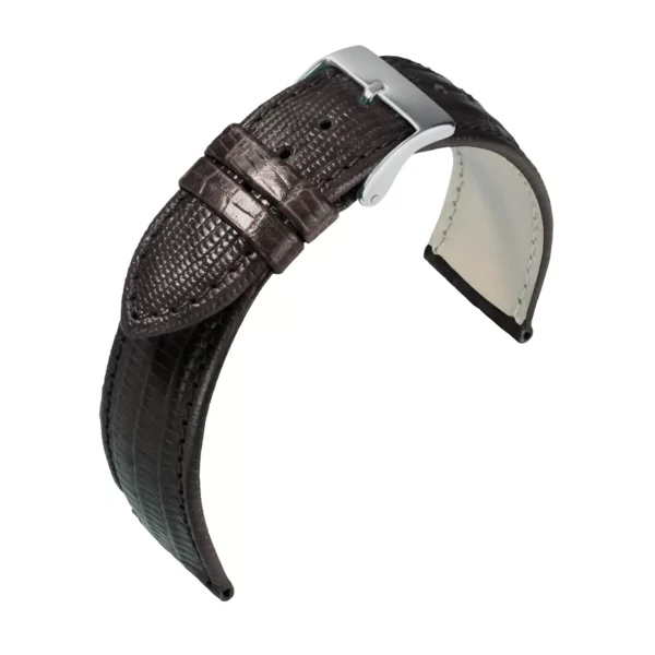 Eulit Teju-Print Uhrenarmband (533) - Dunkelbraun