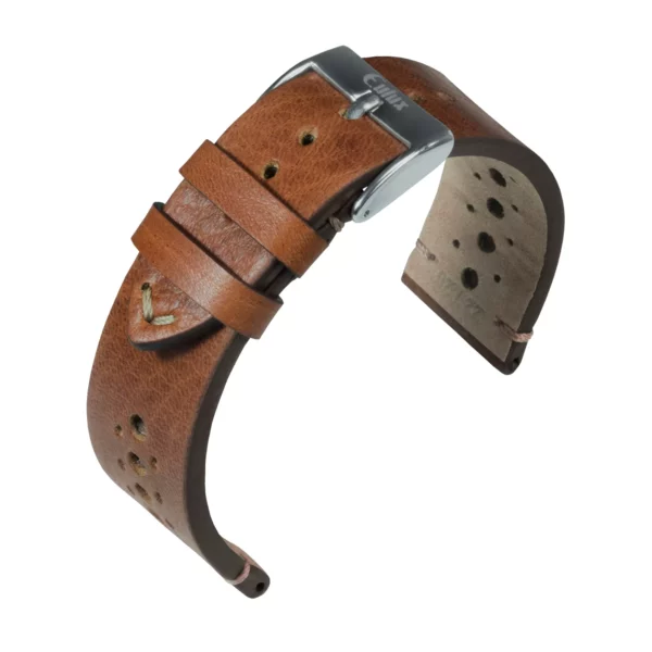 Eulux Cavallo Uhrenarmband (483) - Goldbraun