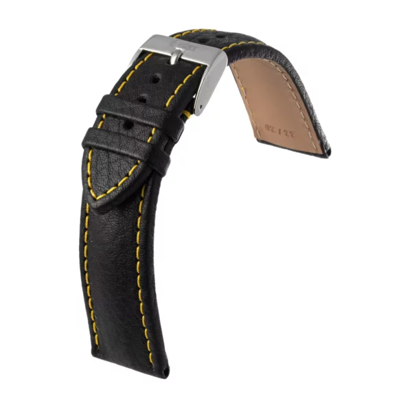 Eulux Imperator Uhrenarmband (479) - Schwarz/Gelb