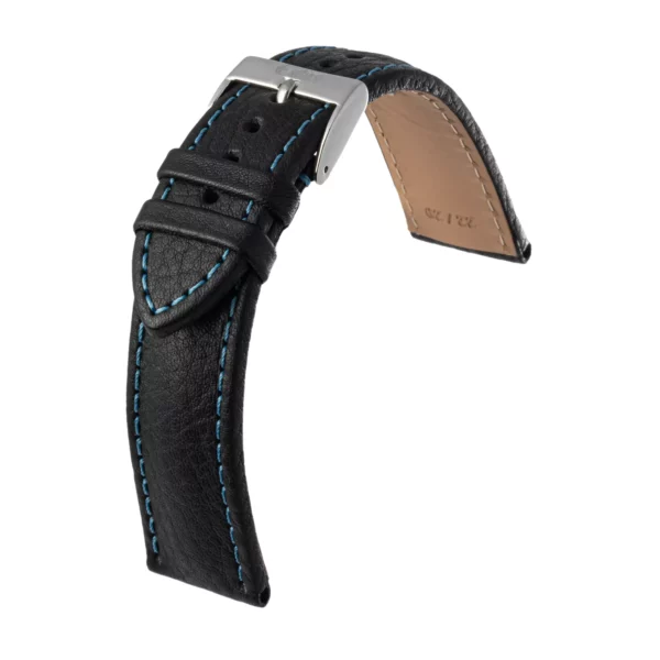 Eulux Imperator Uhrenarmband (479) - Schwarz/Blau
