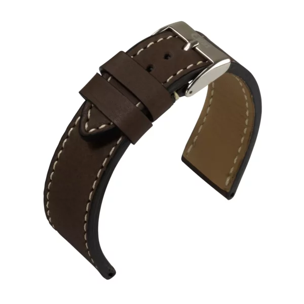 Eulux Yak Uhrenarmband (482) - Dunkelbraun