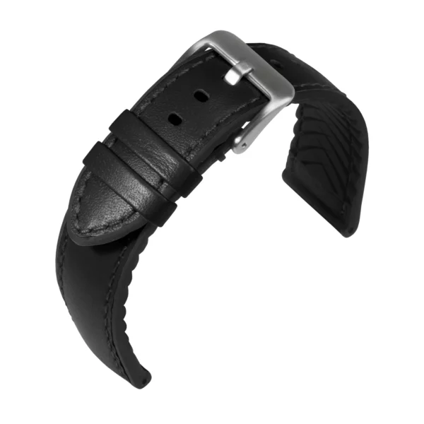 Eutec Waterproof Uhrenarmband (170) - Schwarz