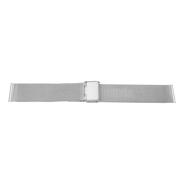 Pebro Milanaise-Armband - Edelstahl - 0,4 (935) - Silber