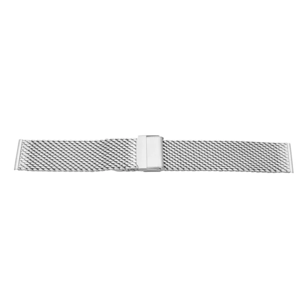 Pebro Milanaise-Armband - Edelstahl - 0,8 (337) - Silber