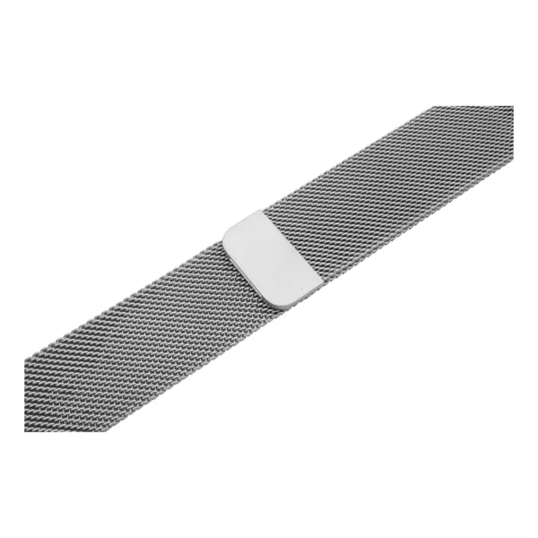 Pebro Milanaise-Armband - Edelstahl - Magnetisch (920) - Silber – Bild 2