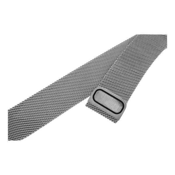 Pebro Milanaise-Armband - Edelstahl - Magnetisch (920) - Silber – Bild 3
