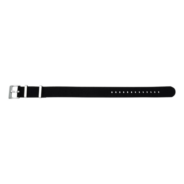 Pebro Nylon-Uhrenarmband - Elastisch (698) - Schwarz