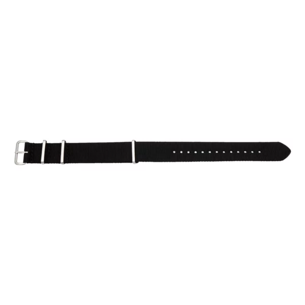 Pebro Nylon-Uhrenarmband (700) - Schwarz