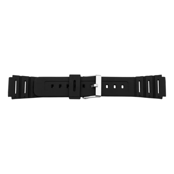 Pebro Kunststoff-Uhrenarmband - PU (826) - Schwarz