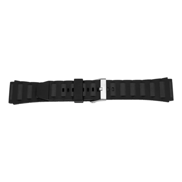 Pebro Kunststoff-Uhrenarmband - PU (827) - Schwarz