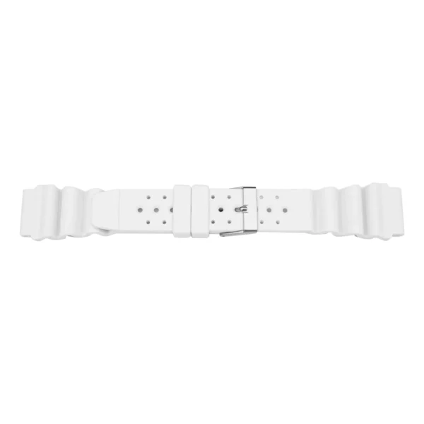 Pebro Kunststoff-Uhrenarmband - PU (847) - Weiß