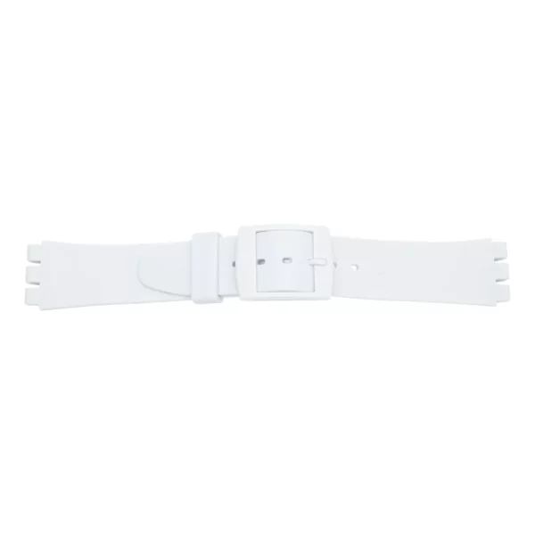 Pebro Kunststoff-Uhrenarmband - PVC (719) - Weiß
