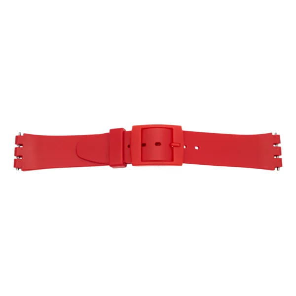 Pebro Kunststoff-Uhrenarmband - PVC (727) - Rot