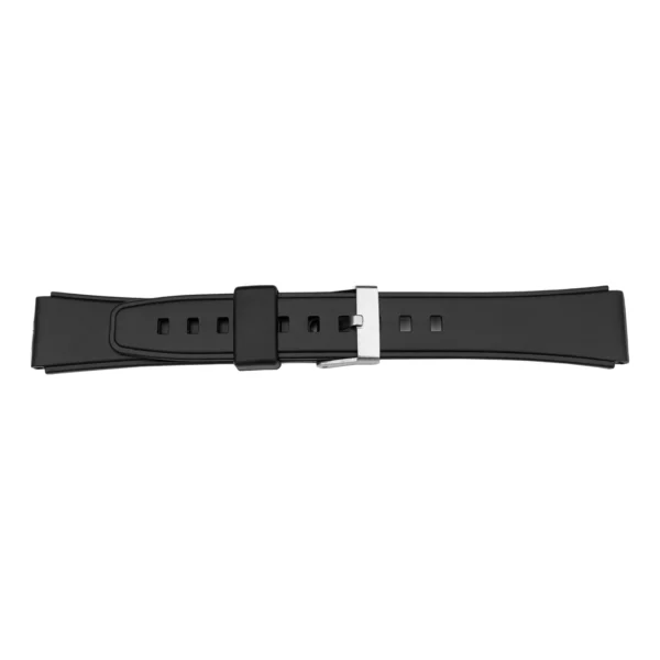 Pebro Kunststoff-Uhrenarmband - PVC (814) - Schwarz