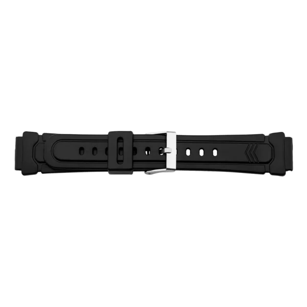 Pebro Kunststoff-Uhrenarmband - PVC (821) - Schwarz