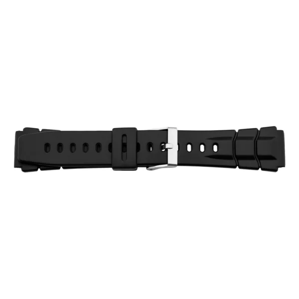 Pebro Kunststoff-Uhrenarmband - PVC (822) - Schwarz