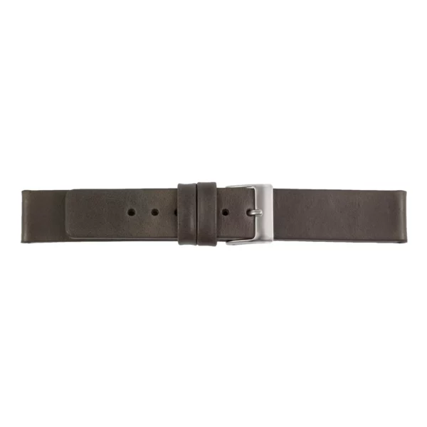 Pebro Premium Leder-Uhrenarmband (132) - Dunkelbraun