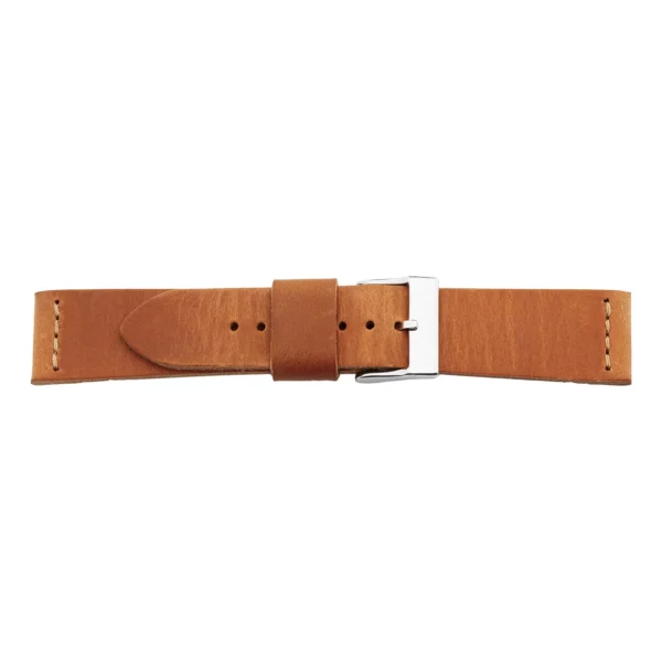Pebro Premium Leder-Uhrenarmband (157) - Cognac