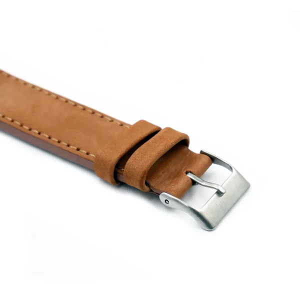 Pebro Premium Leder-Uhrenarmband (190) - Terrakotta – Bild 2