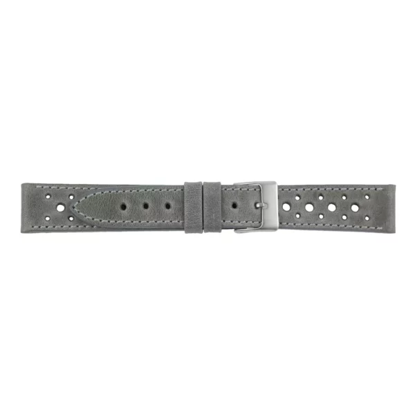 Pebro Premium Leder-Uhrenarmband (192) - Grau