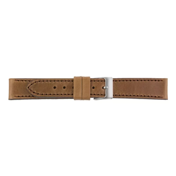 Pebro Premium Leder-Uhrenarmband (199) - Braun