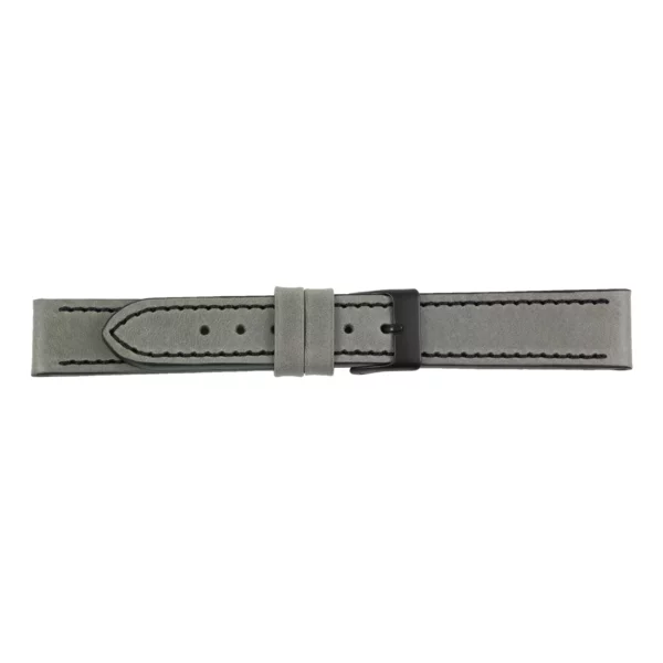 Pebro Premium Leder-Uhrenarmband (202) - Grau