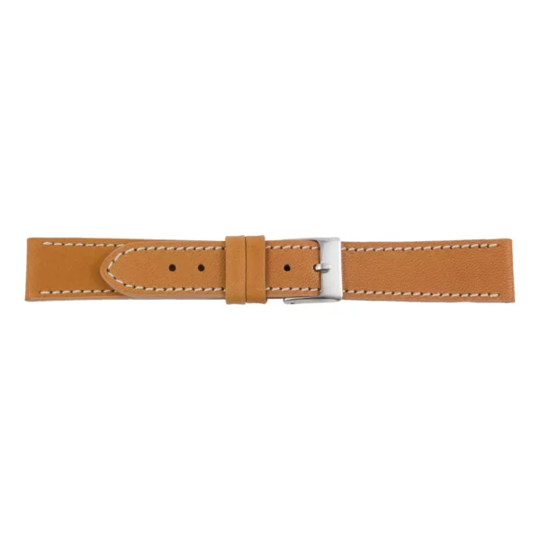 Pebro Premium Leder-Uhrenarmband (302) - Cognac